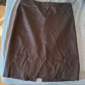 Black J. Crew skirt